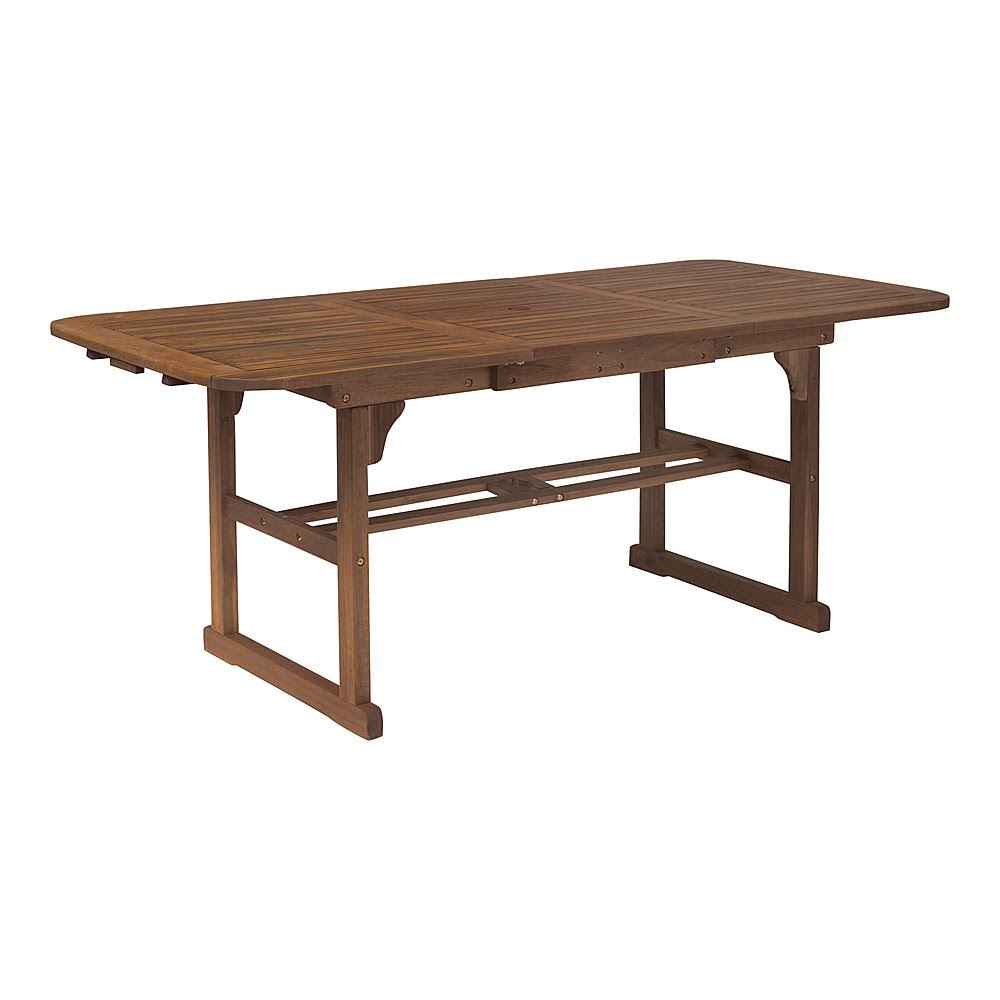 Dark Brown Acacia Wood Outdoor Dining Table G986