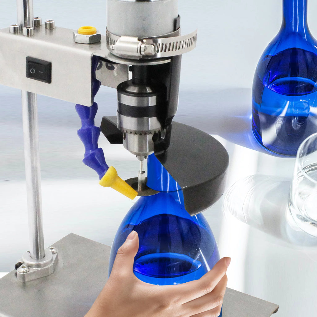 Electric Glass Bottle Cutter with 7 Variable Speeds W275
