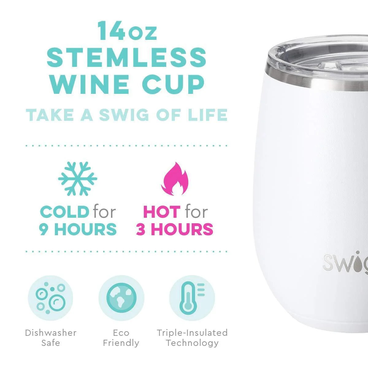 14oz Insulated Stainless Steel Wine Tumbler R23338