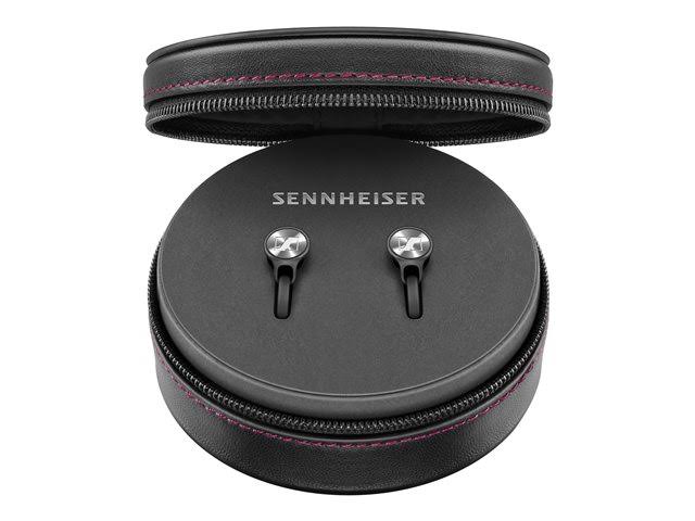Black/Red Wireless In-Ear Headphones Q73787