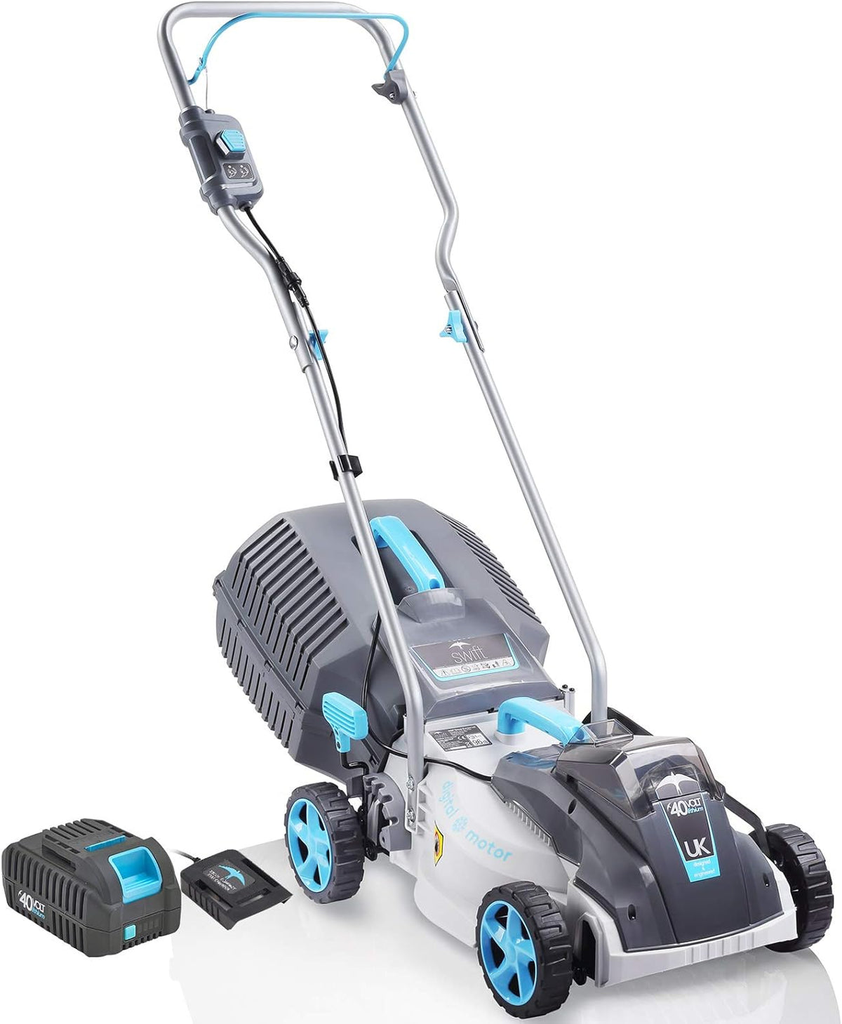 15 Inch 40V Cordless Brushless Lawn Mower D146