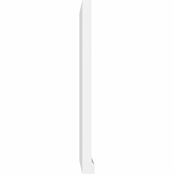Vertical Surface Mount PVC Gable Vent O68698