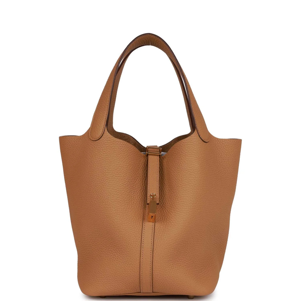 Biscuit Clemence Gold Hardware Bag Y399855