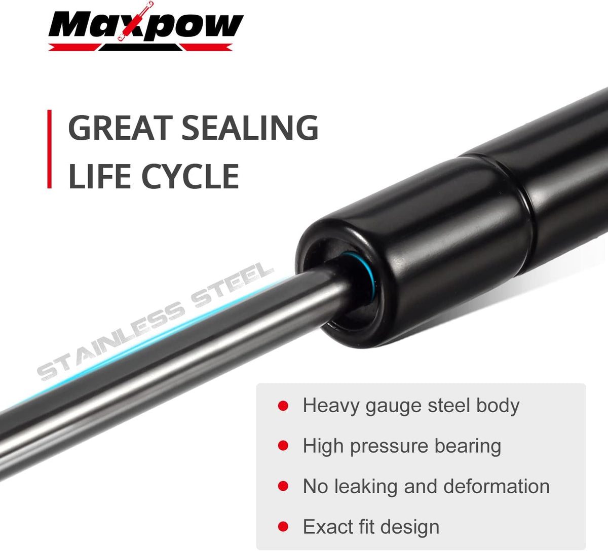 2Pcs Tailgate Lift Supports Struts J76068