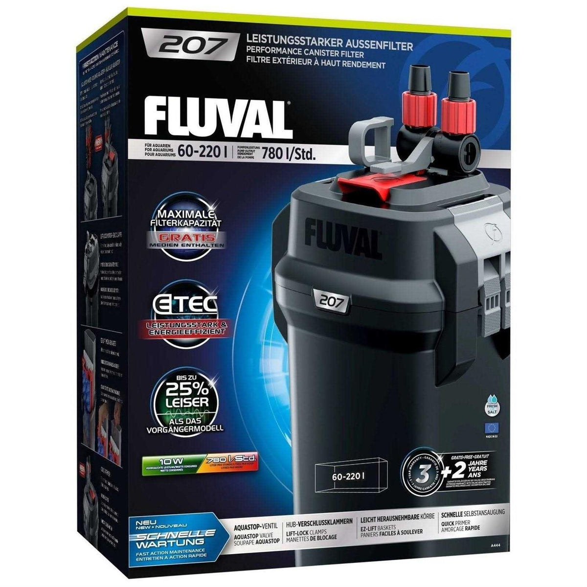 Canister Filter for Aquariums Up to 45 Gallons J9262