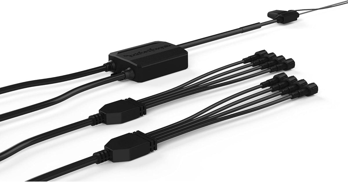 RGB Controller and 4 Extension Cables E8852