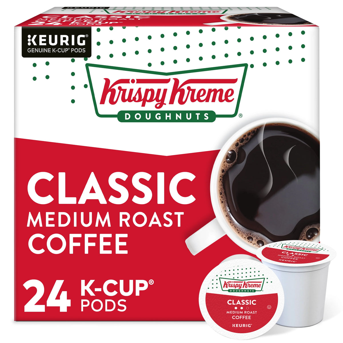 Medium Roast Coffee K-Cup Pods 24 Count J4394
