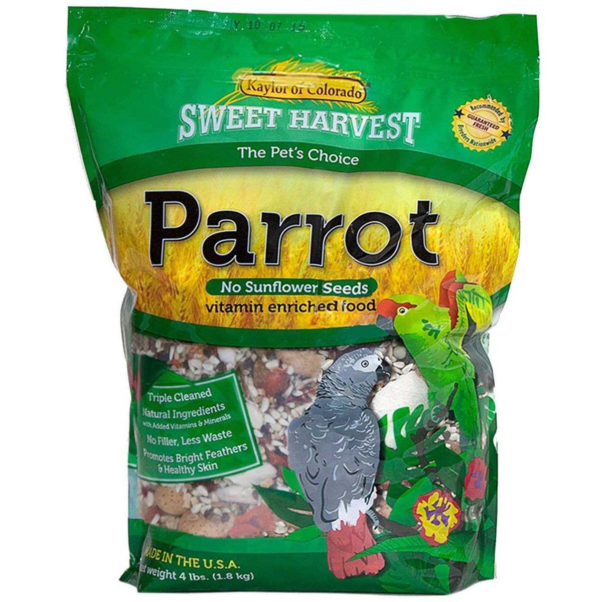 Parrot Food No Sunflower Seeds N9541