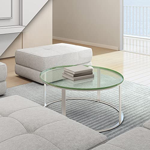 22" Round Tempered Glass Table Top L312