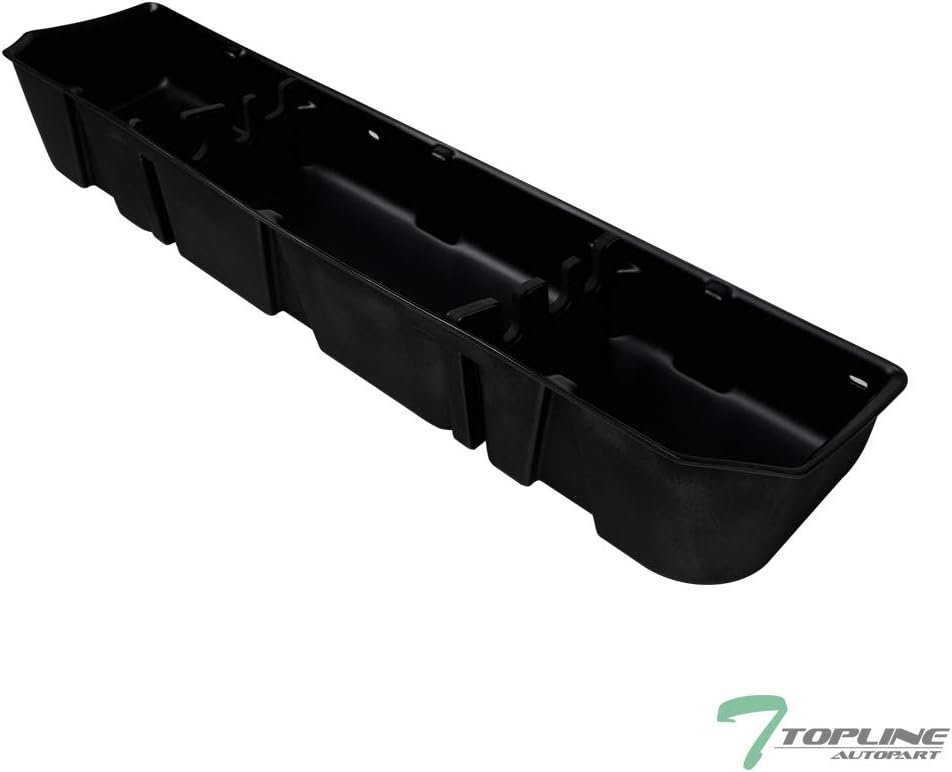 Black Gearbox Underseat Storage Cargo Organizer Box Z313794