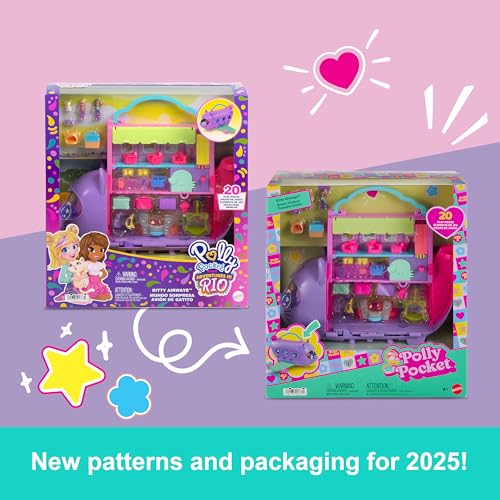 Dolls and Playset with 2 Micro Dolls and Pet Y46310