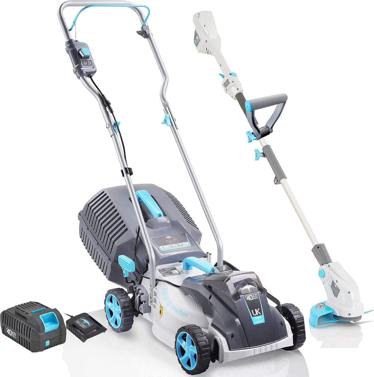 15 Inch 40V Cordless Brushless Lawn Mower D146