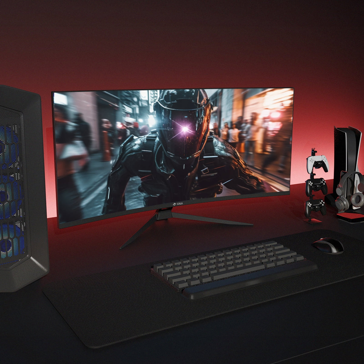 34" Ultrawide Curved Gaming Monitor 165Hz WFHD Black Z887