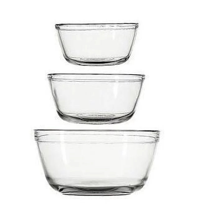 3 Piece Glass Mixing Bowl Set Y88169