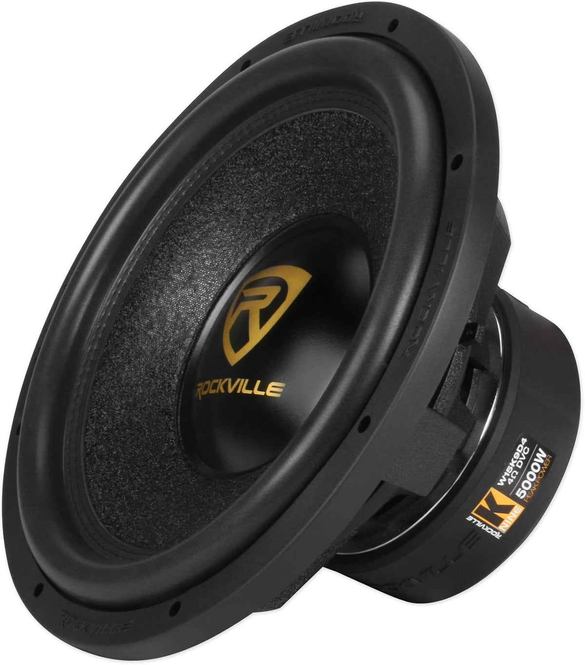 15" 5000 Watt Car Audio Subwoofer with Sealed Sub Box Enclosure D48825