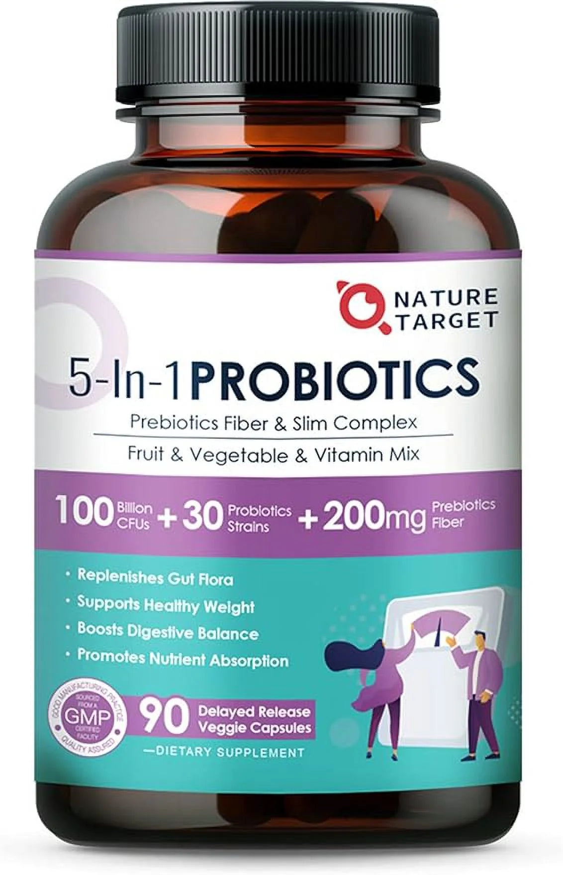 90 Veggie Capsules Probiotics K851