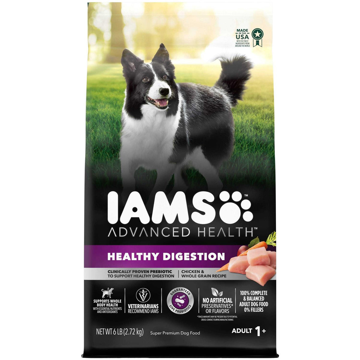 Healthy Digestion Dry Dog Food with Real Chicken F1651