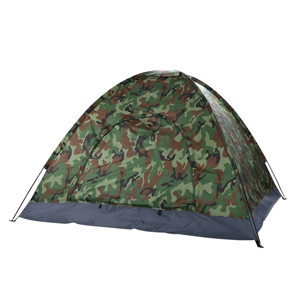 3-4 Person Camouflage Camping Tent with Carrying Bag G3515