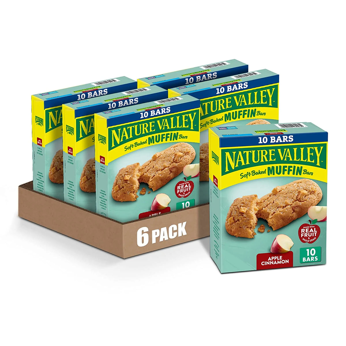 Soft-Baked Muffin Bars Apple Cinnamon, 12.4 oz, 10 ct (Pack of 3) K1215