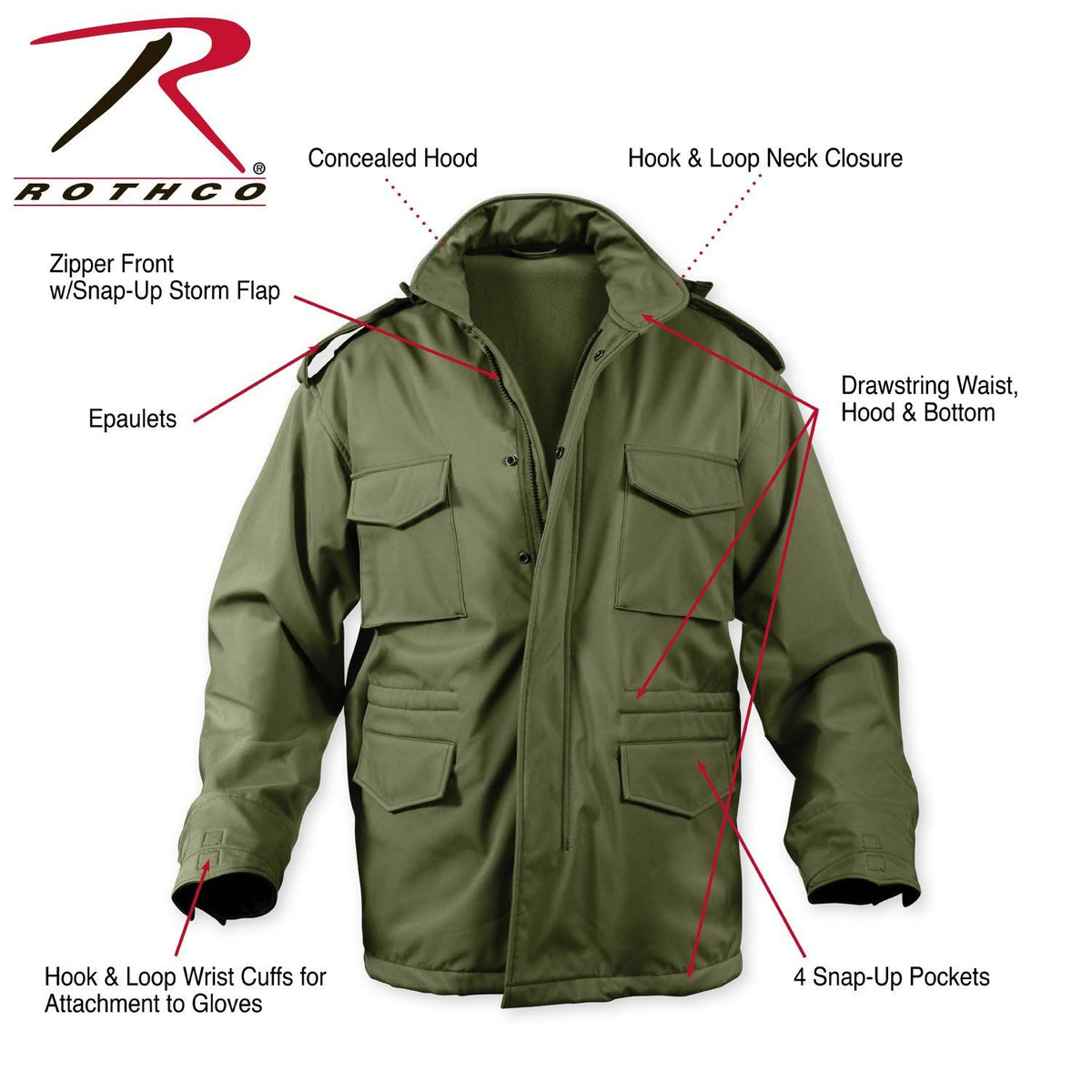 Coyote Brown Soft Shell Field Jacket S5293