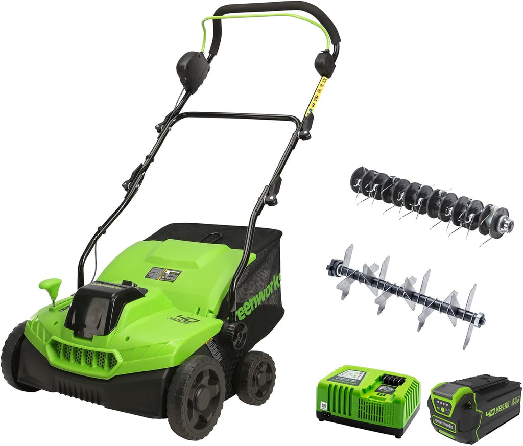 10A Corded 14-Inch Dethatcher S369