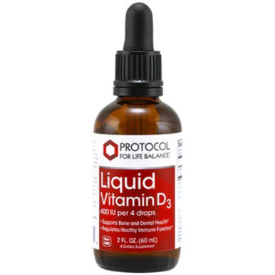 Vitamin D3 400IU 2oz J407