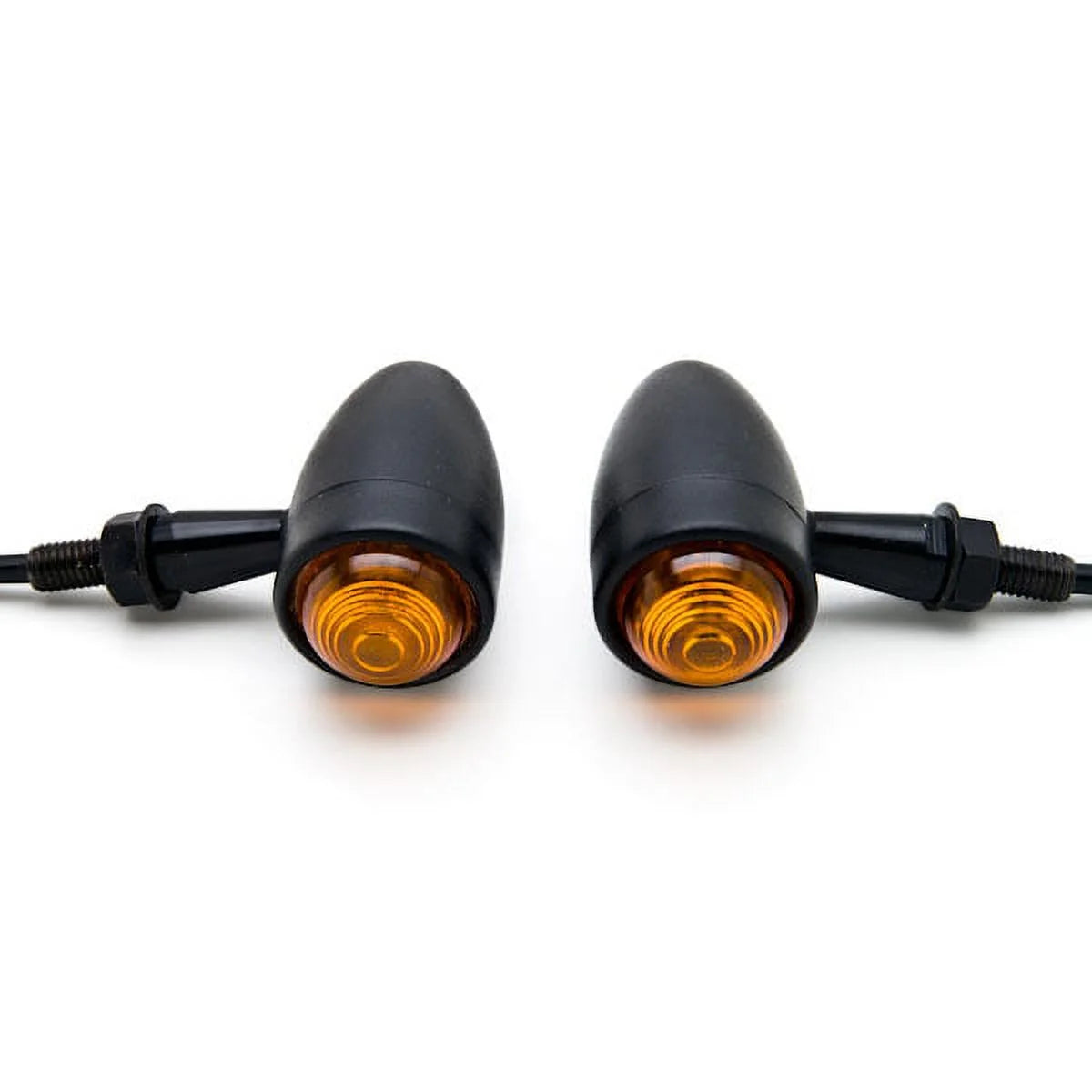 Black Amber Turn Signals Lights V15237