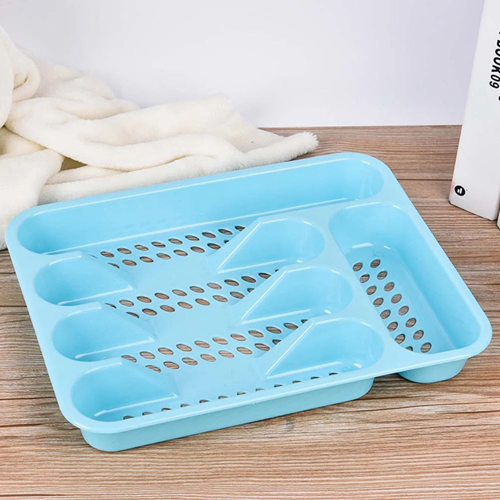 3 Count Kitchen Drawer Storage Tray with Lids Cutlery Organiser G5949