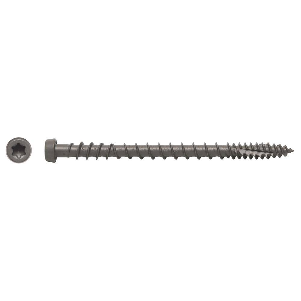 #10 x 2-3/4 in. Cape Cod Gray Composite Deck Screw 1750-Pk H5245