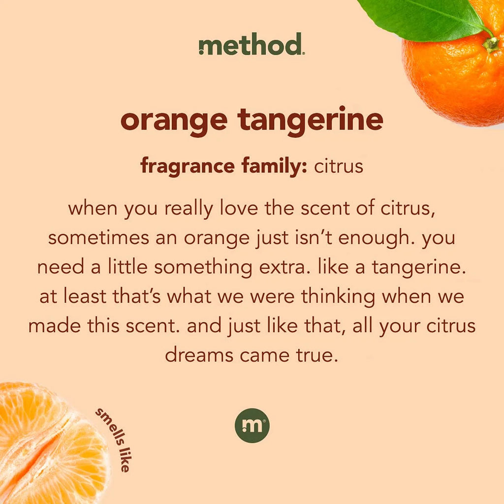 Orange Tangerine Plant-Based Granite Cleaner Spray, 28 Oz (Pack of 8) K3506