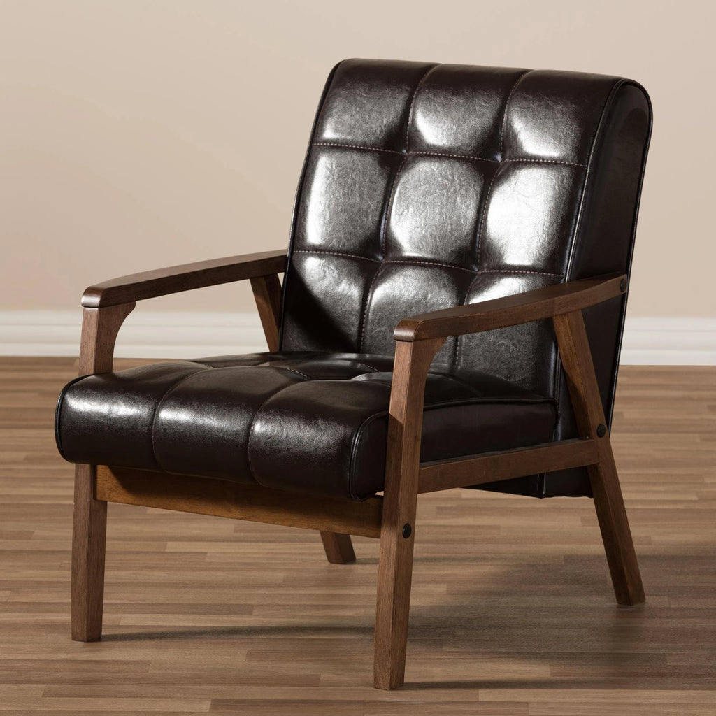 Brown Club Chair E43669