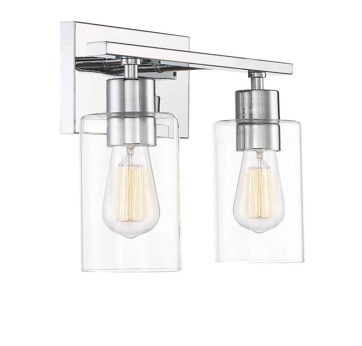Polished Chrome 2 Light Bath Bar P96037