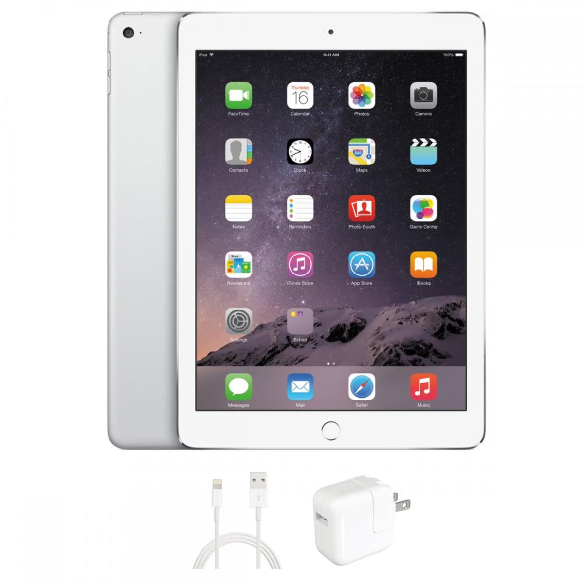 Refurbished Apple iPad Air 2 Silver 64GB WiFi Only G61353