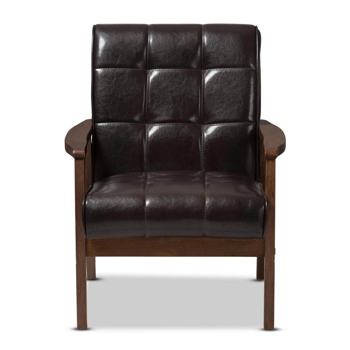 Brown Club Chair E43669