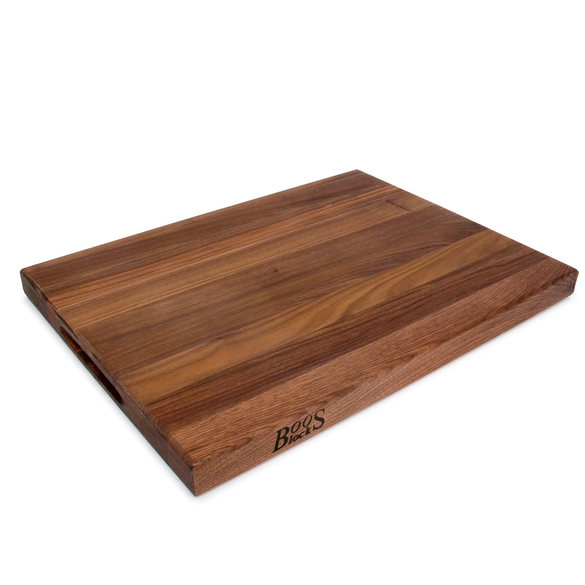Walnut Wood Edge Grain Reversible Cutting Board, 20" x 15" x 1.5" D92865