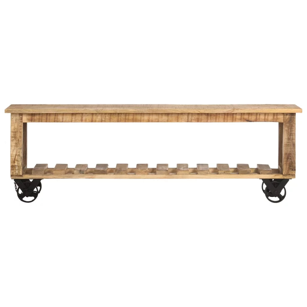 Rough Mango Wood TV Stand V1225