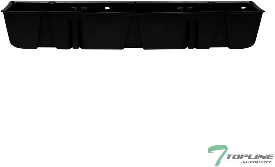 Black Gearbox Underseat Storage Cargo Organizer Box Z313794