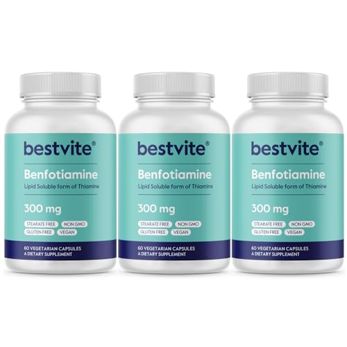 Benfotiamine 300mg 180 Vegetarian Capsules L8349