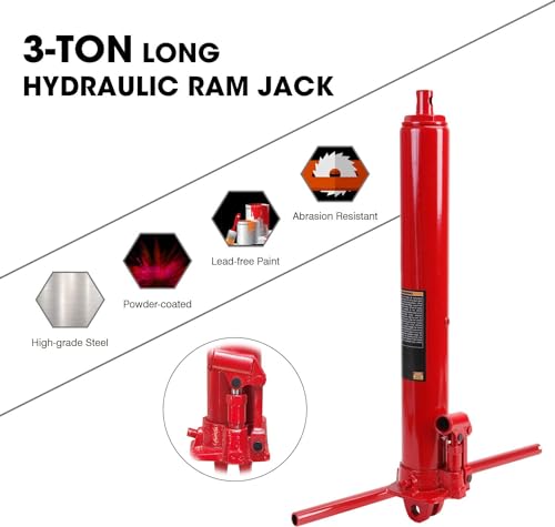 3 Ton Hydraulic Long Ram Jack W280368
