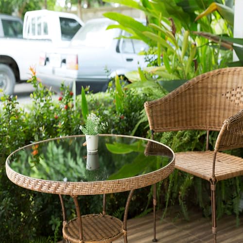 22" Round Tempered Glass Table Top L312