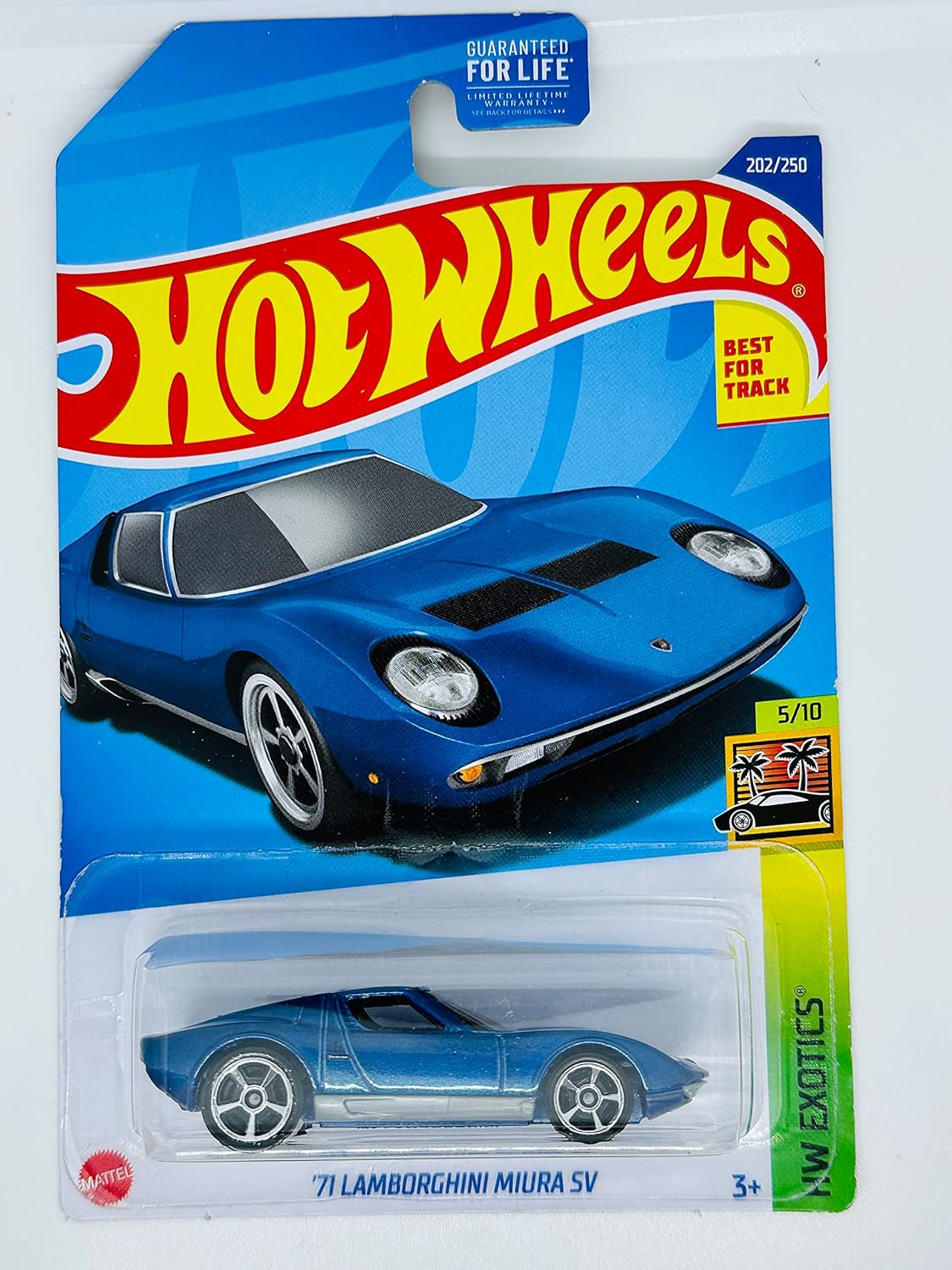 '71 Lamborghini Miura SV Blue Y32496
