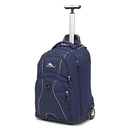 True Navy 20.5 x 13.5 x 8-Inch Wheeled Laptop Backpack L8766