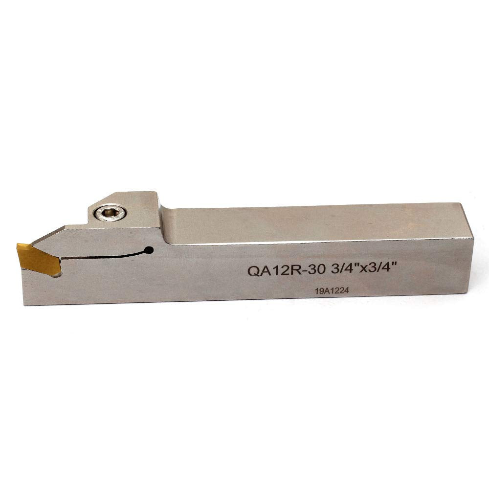 3/4 Indexable Lathe Grooving Parting Holder with 10 Pieces Carbide Inserts S5546