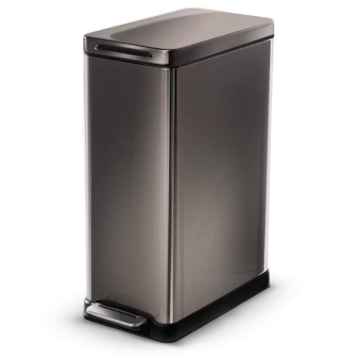 12 Gallon Black Trash Can Q7861