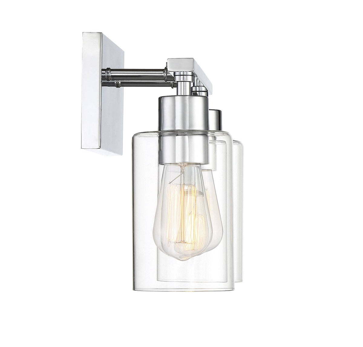 Polished Chrome 2 Light Bath Bar P96037