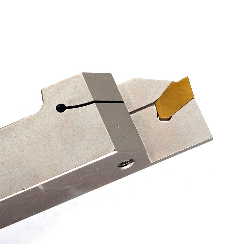 3/4 Indexable Lathe Grooving Parting Holder with 10 Pieces Carbide Inserts S5546