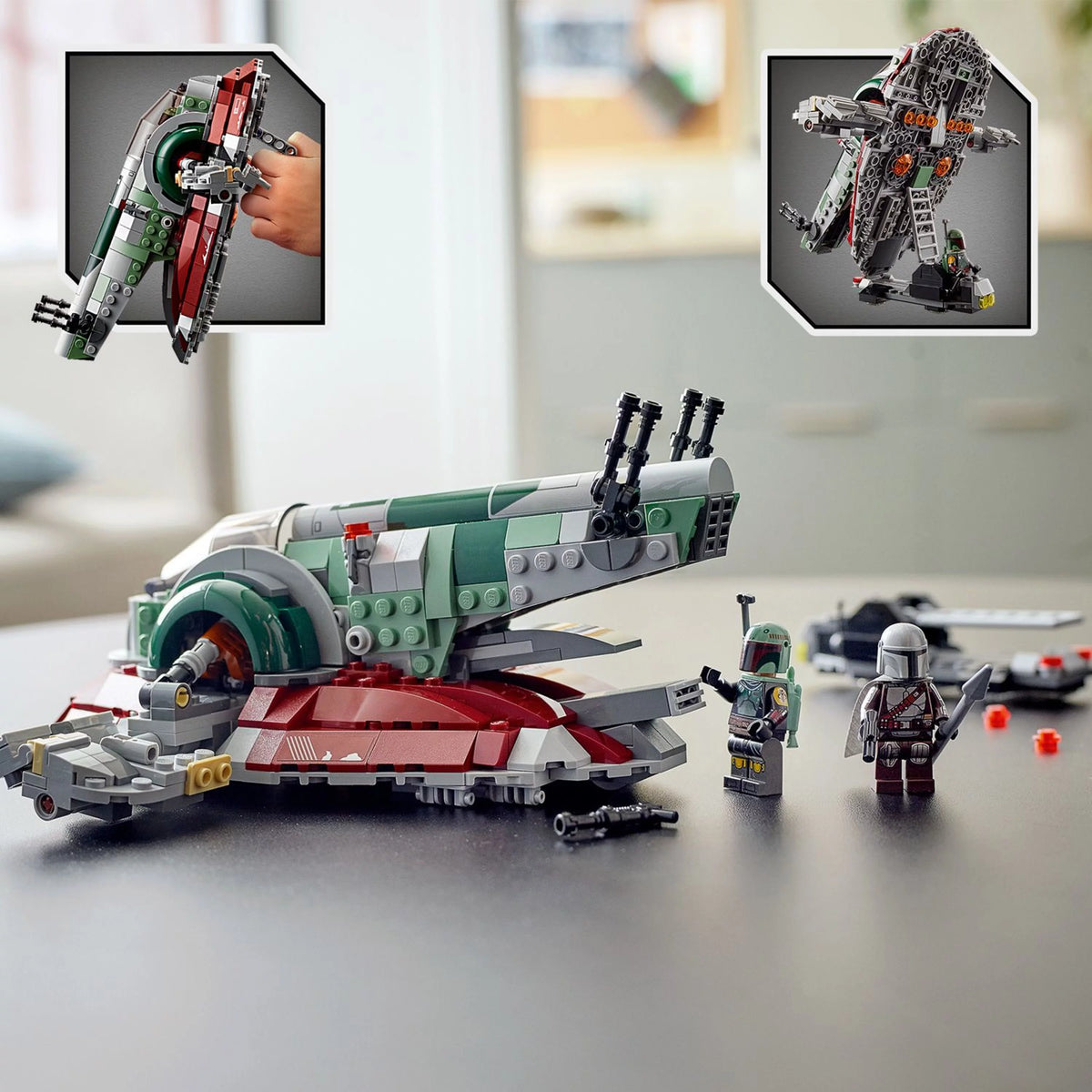 Building Toy with Rotating Wings and 2 Minifigures M50608
