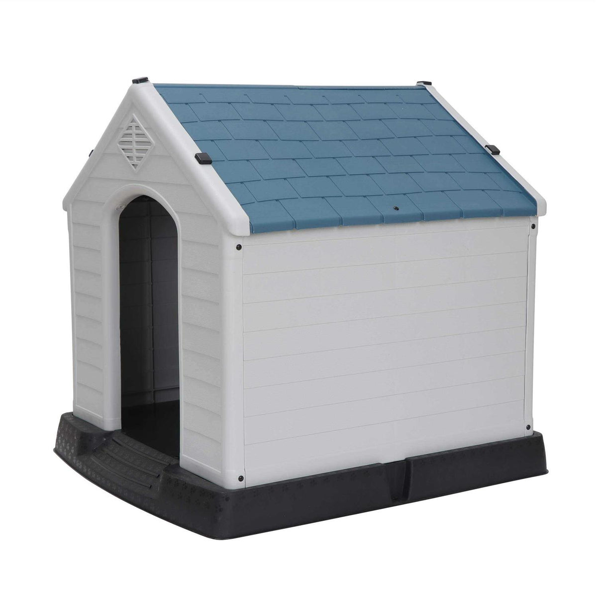 Plastic Waterproof Dog Kennel with Air Vents X50787