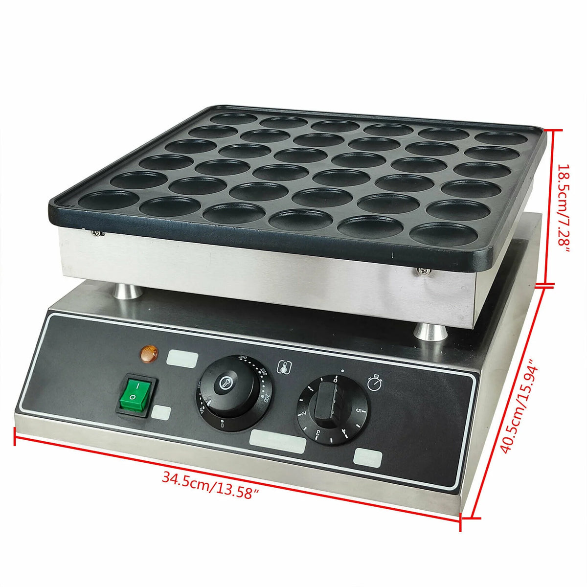 36 Grid Non-stick Electric Waffle Maker T928