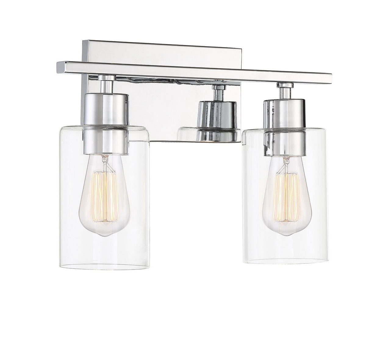 Polished Chrome 2 Light Bath Bar P96037